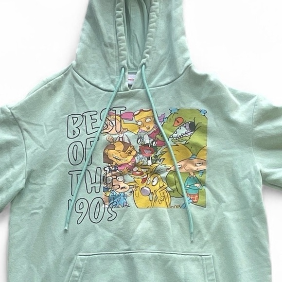 Nickelodeon Tops - Nickelodeon Light Green Hoodie